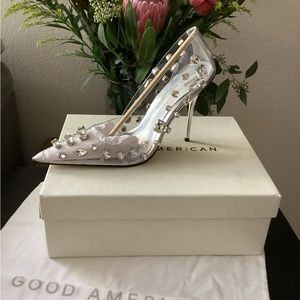 Good American diamonds forever heels. Size 10